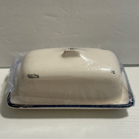 🆕 Mason Craft & More Ceramic Butter Dish with Lid – Classic Farmhouse Kitchen - Picture 13 of 15